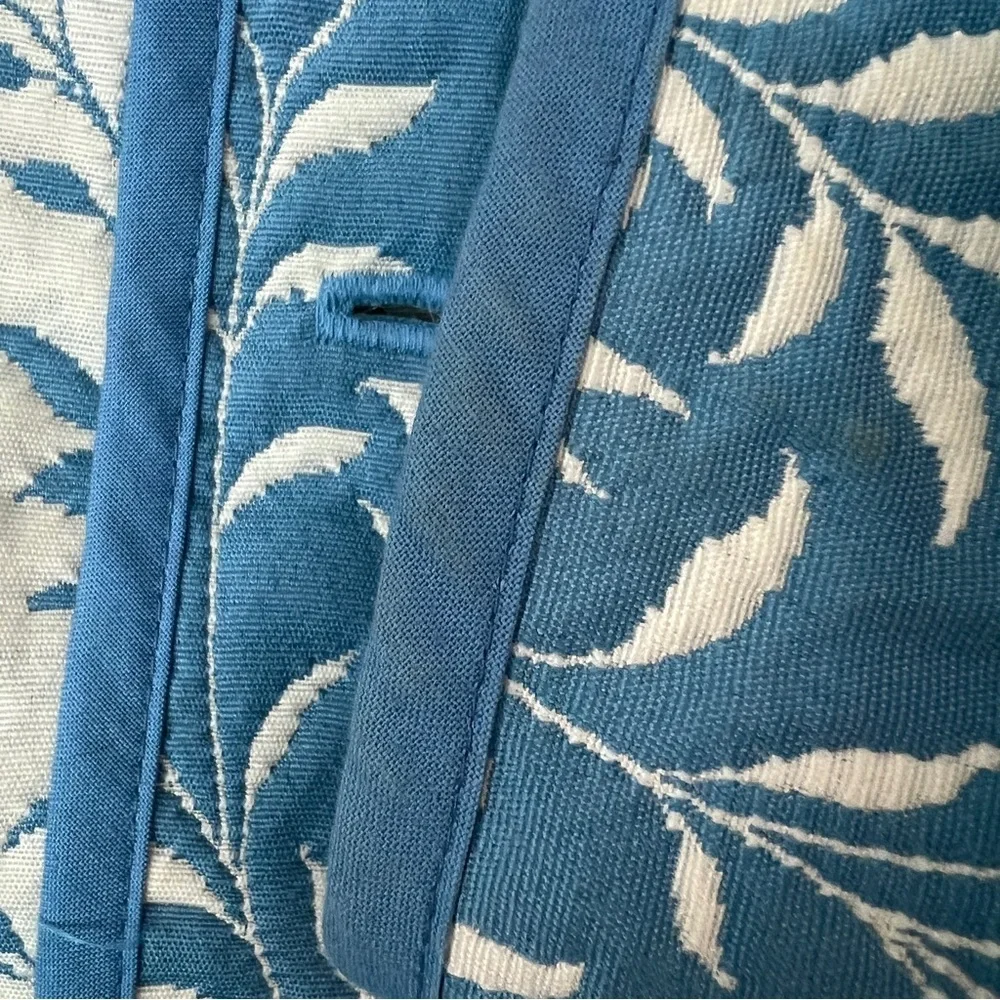 TRIMDIN Artisan Reversible Jacket Tuscany Collection Cobalt Blue Size Small - Picture 8 of 14